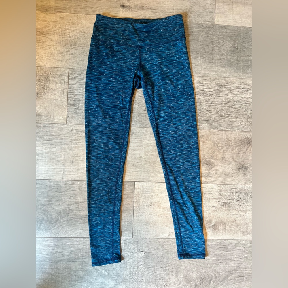 Blue Patterned Leggings